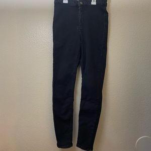 Topshop Moto Joni Black Pants